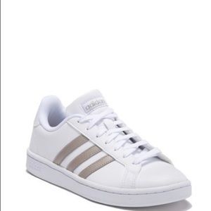Adidas Sneakers 👟 Grand Court White and Silver 8